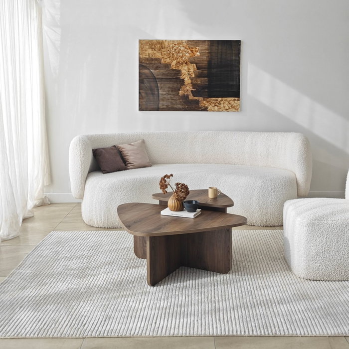 Hanah Home Ballare Set - Nogal